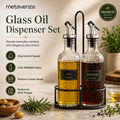 metaventrafit™ Glass Oil Dispenser Set